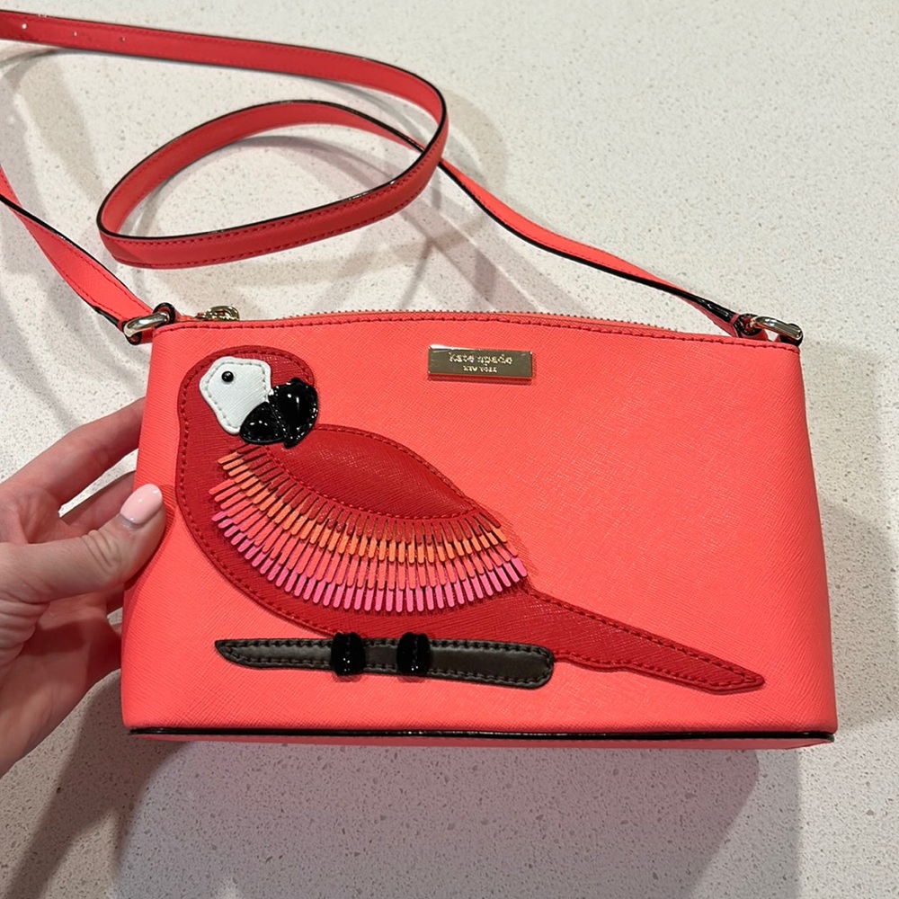 Kate Spade Parrot Crossover body bag